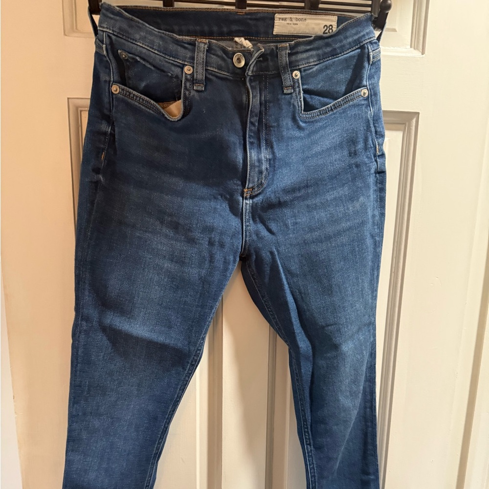 rag & bone Women’s Blue Skinny Jeans